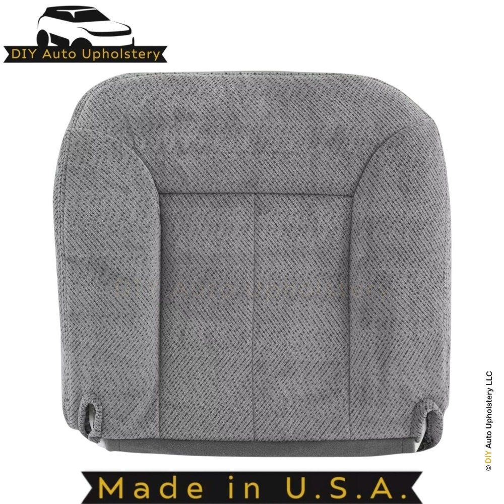 1995-1999 Fits Chevy Silverado Cloth Driver Bottom Replacement Cover Pewter Gray