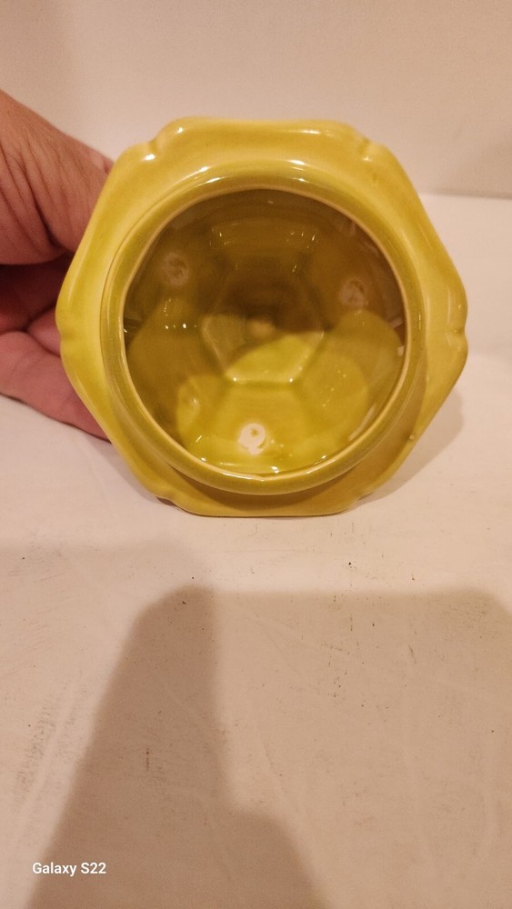 Chartreuse Color Coffee Server With Elegant Handle!