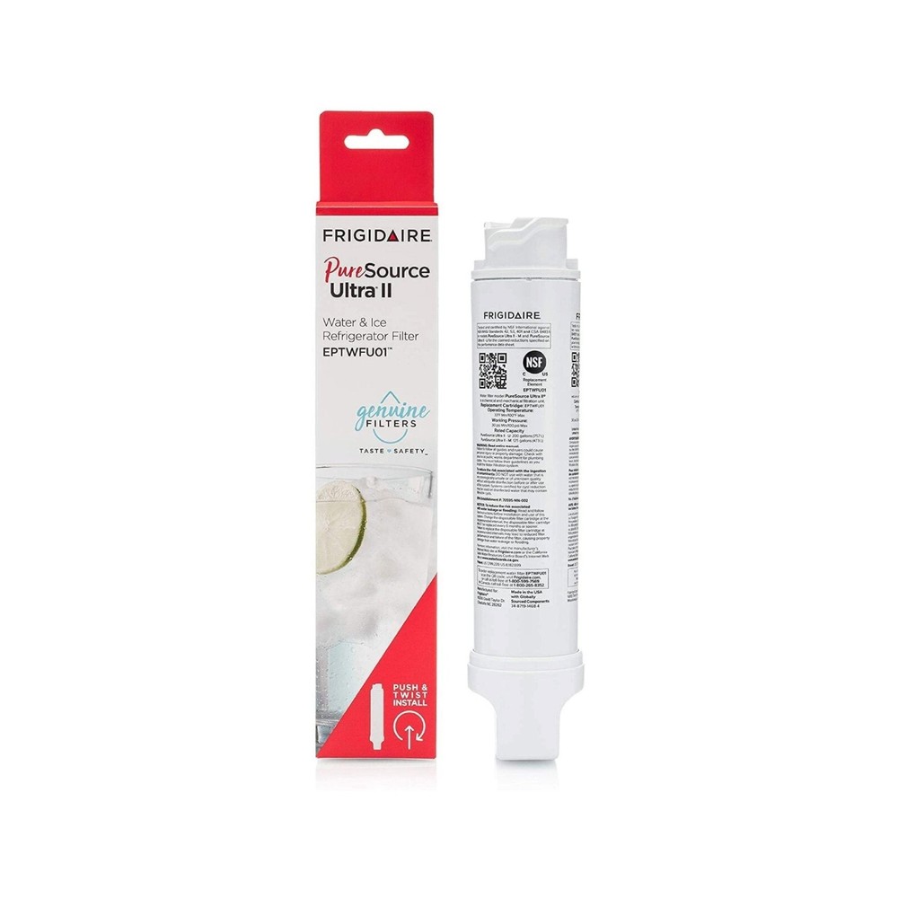 2PACK Frigidaire EPTWFU01 Pure Source Ultra II Refrigerator Water Filter