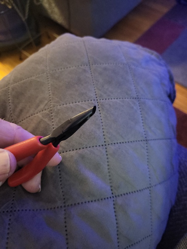 Snap-On Tools USA E742CG Electronic Spring Handle Red Comfort Pliers