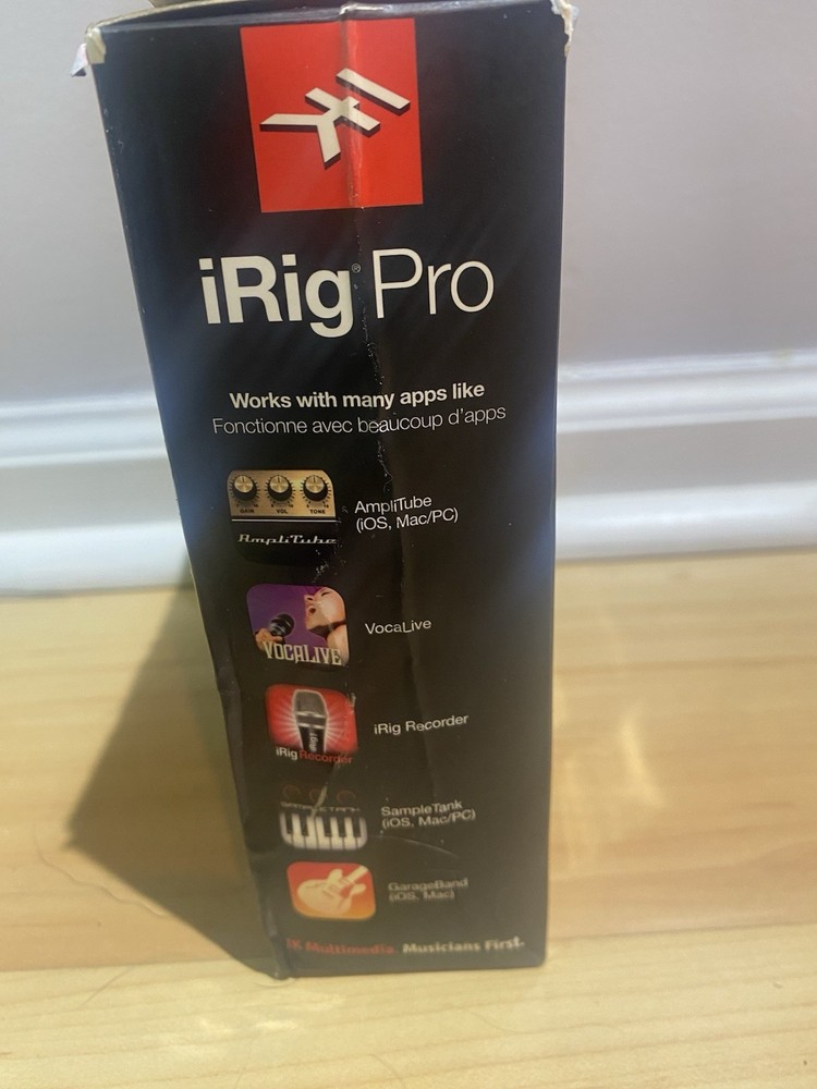 IK Multimedia iRig Pro Audio-MIDI Interface