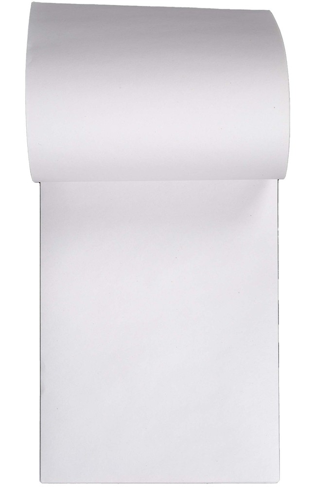 Mead Writing Tablet, 6" x 9" Paper Pad, Plain Note 100 1 Pack, White