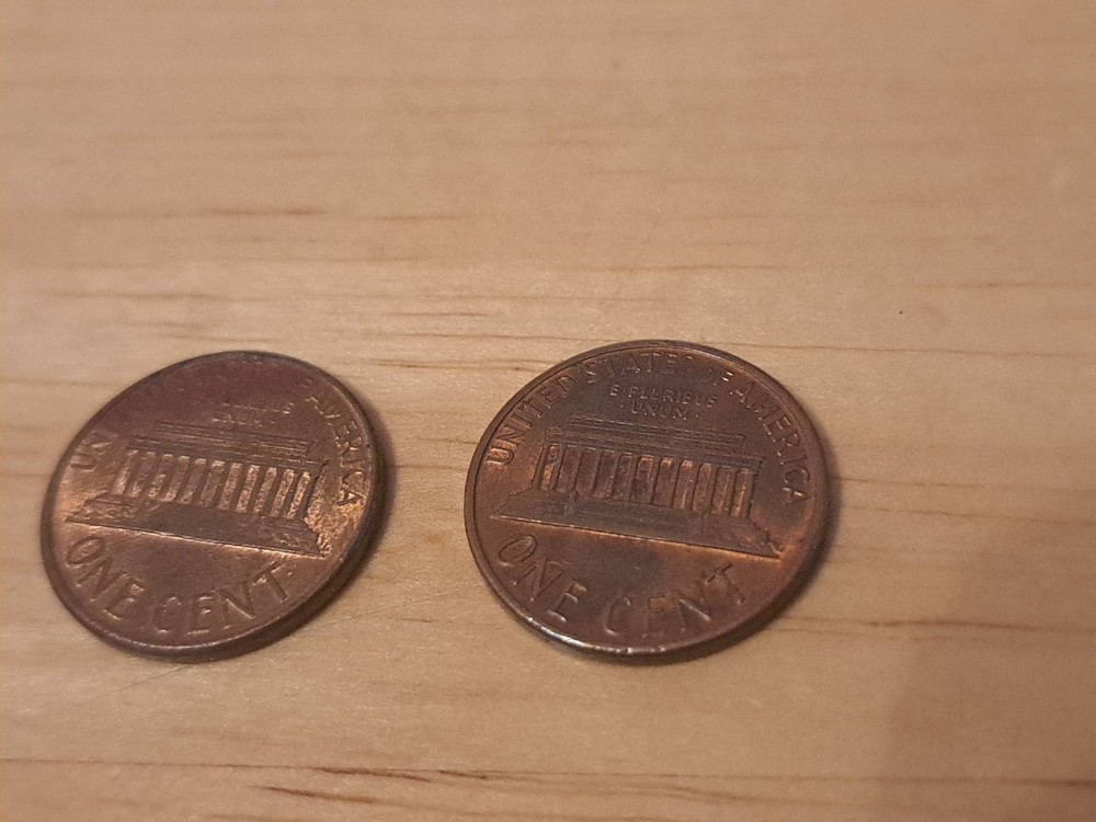1986 And 1988 D Error Pennies