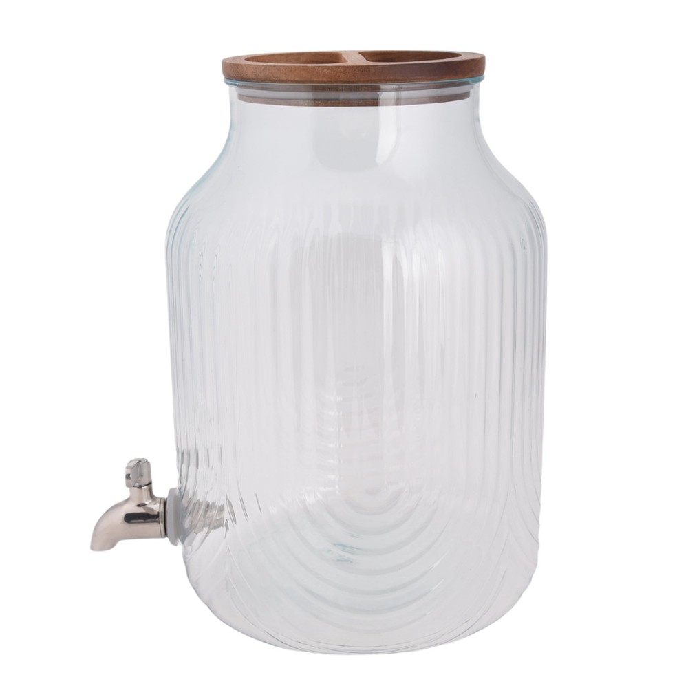 Plastic 2 gal Double Wall Beverage Dispenser