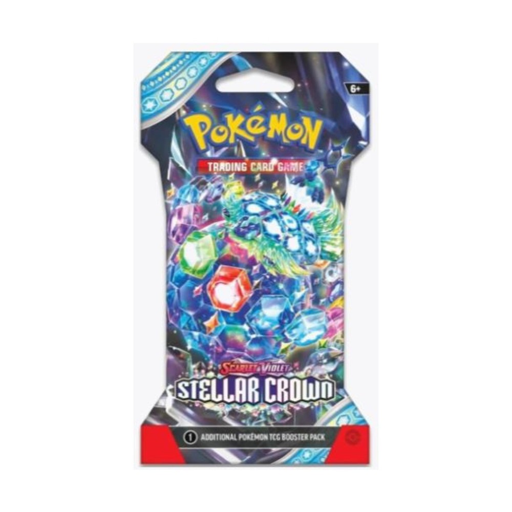 Stellar Crown Sleeved Booster Pack New