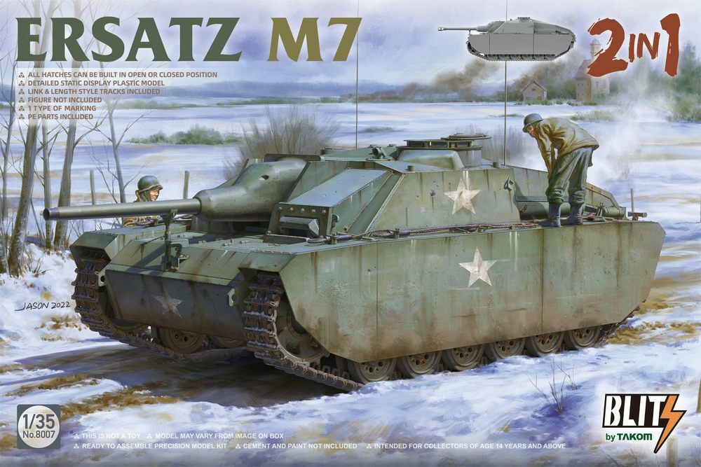TAKOM 8007 1/35 ERSATZ M7
