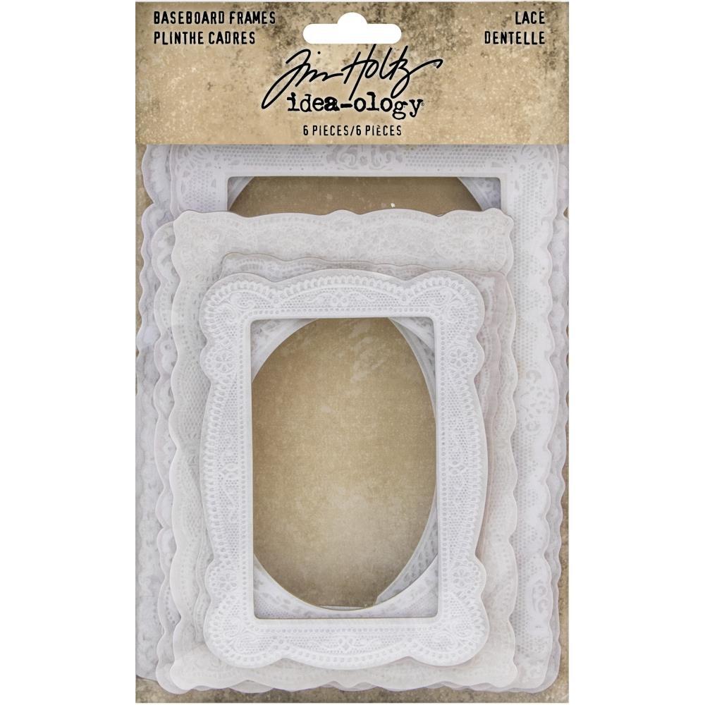 Tim Holtz Idea-ology - Baseboard Frames - Lace, TH93786