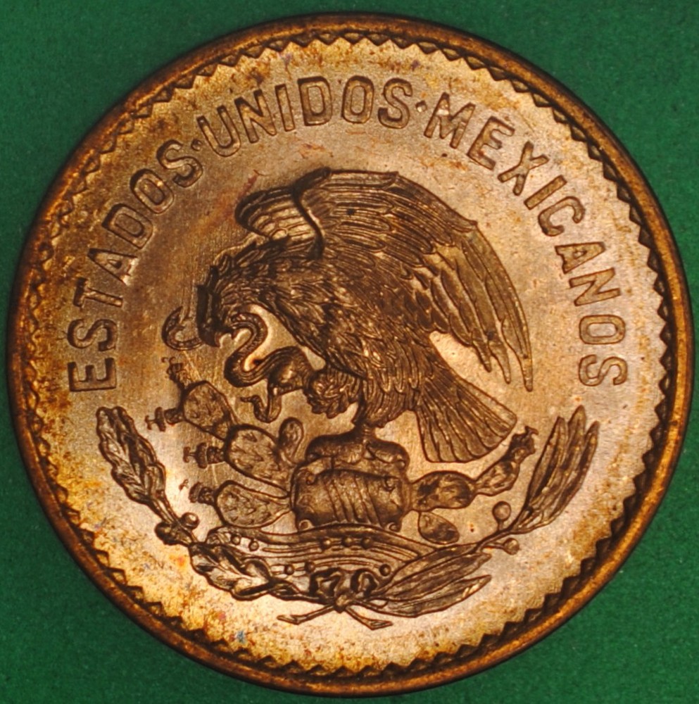 1952 Mexico 5 Centavos UNC