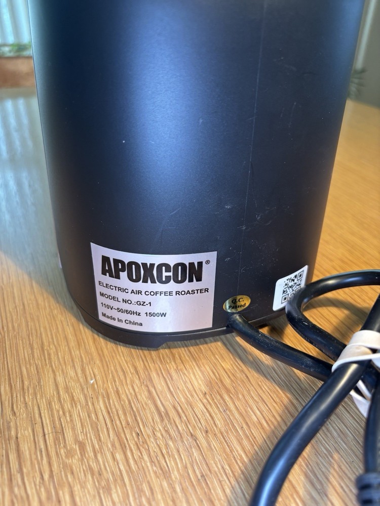 Apoxcom Home Electric Air Coffee Roaster Bean Roasting Machine