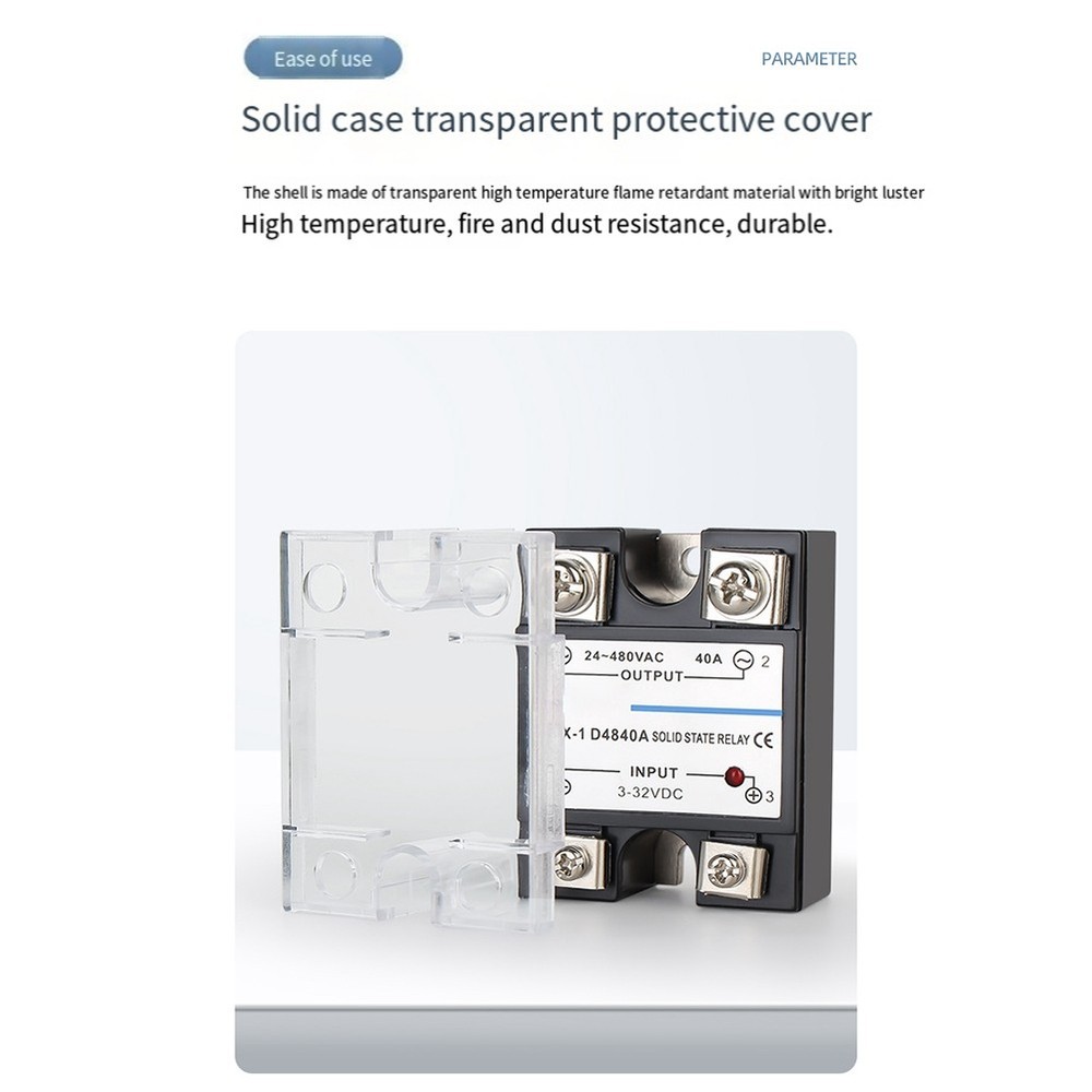 Single Phase Solid State Relay, Single Phase SSR, DC Control, AC Semiconductor r8366