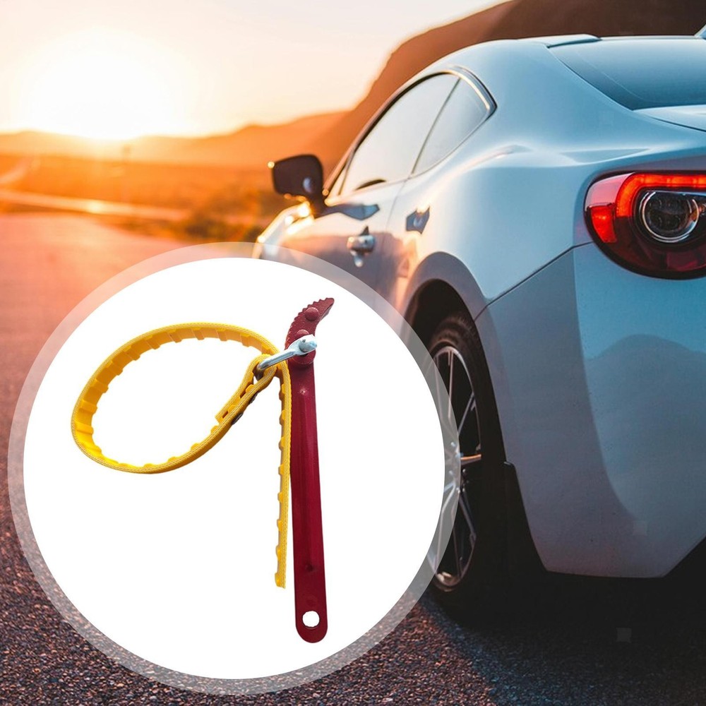 Oils Filter Strap Wrench Strap Spanner Puller Belt Strap Wrench Opener for Tap