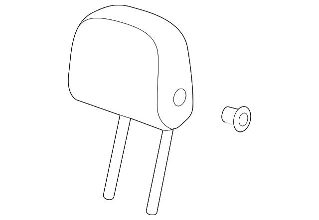 Genuine GM Headrest 42850126