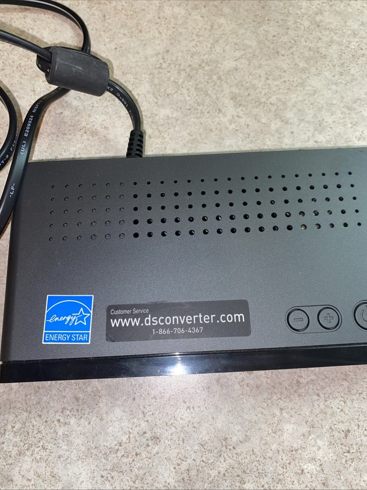 Digital STREAM Analog Pass-Through DTV Converter Box Dolby Digital