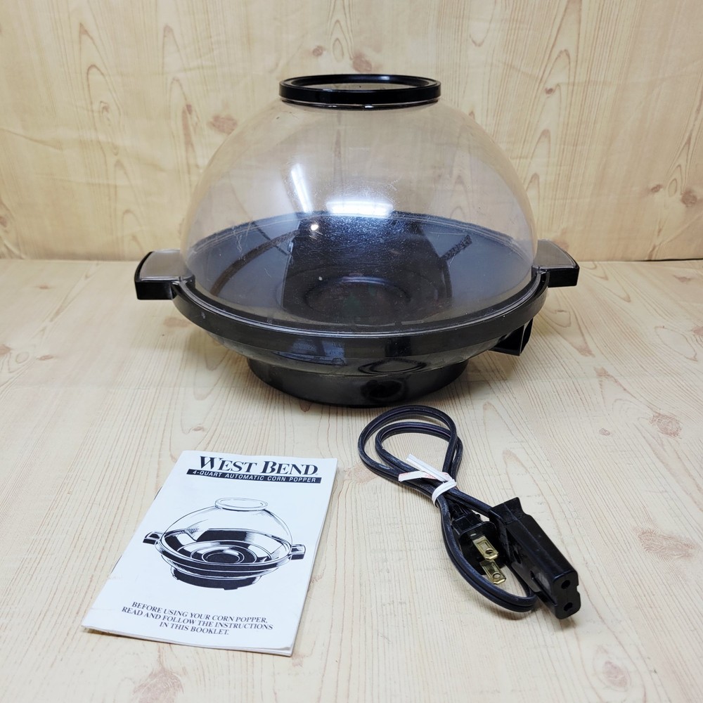 VTG West Bend Butter-Matic II Automatic Corn Popper 4 Quart