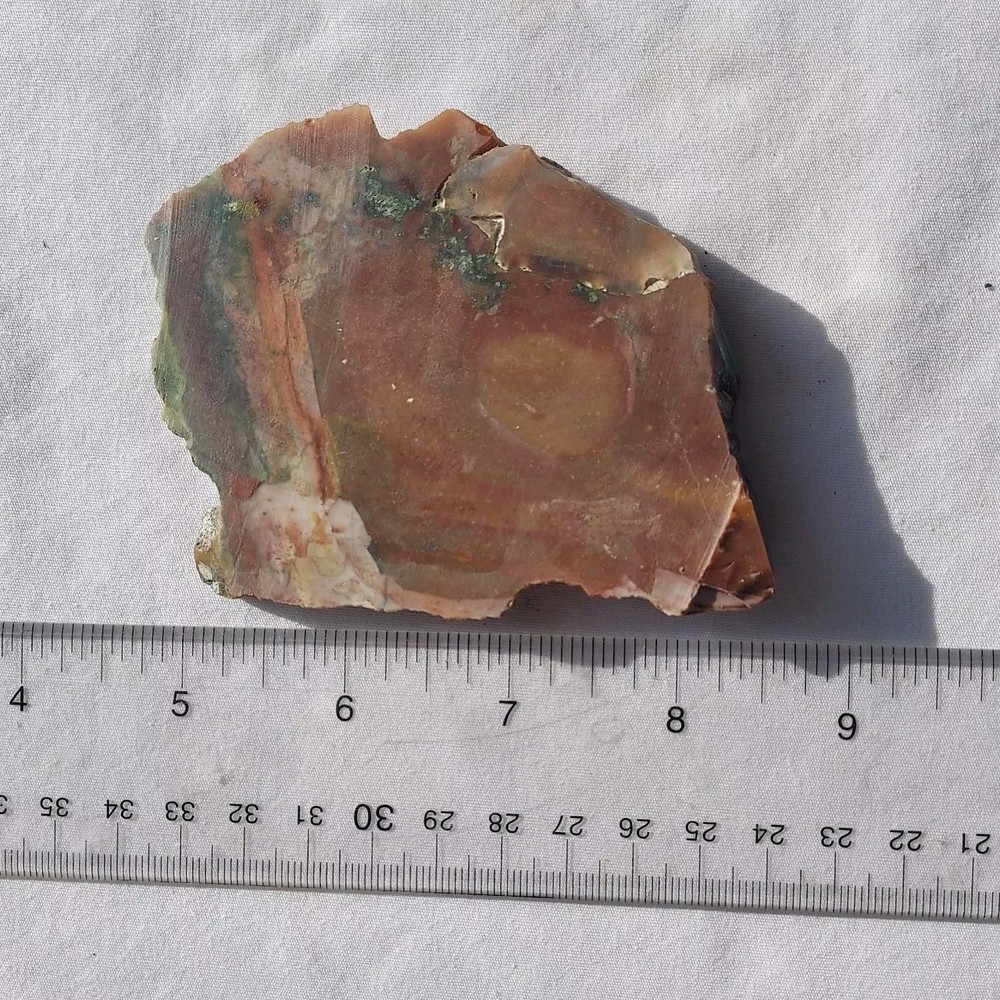 HAYSTACK JASPER SLAB ~ 95 grams / rough agate jasper mineral rock
