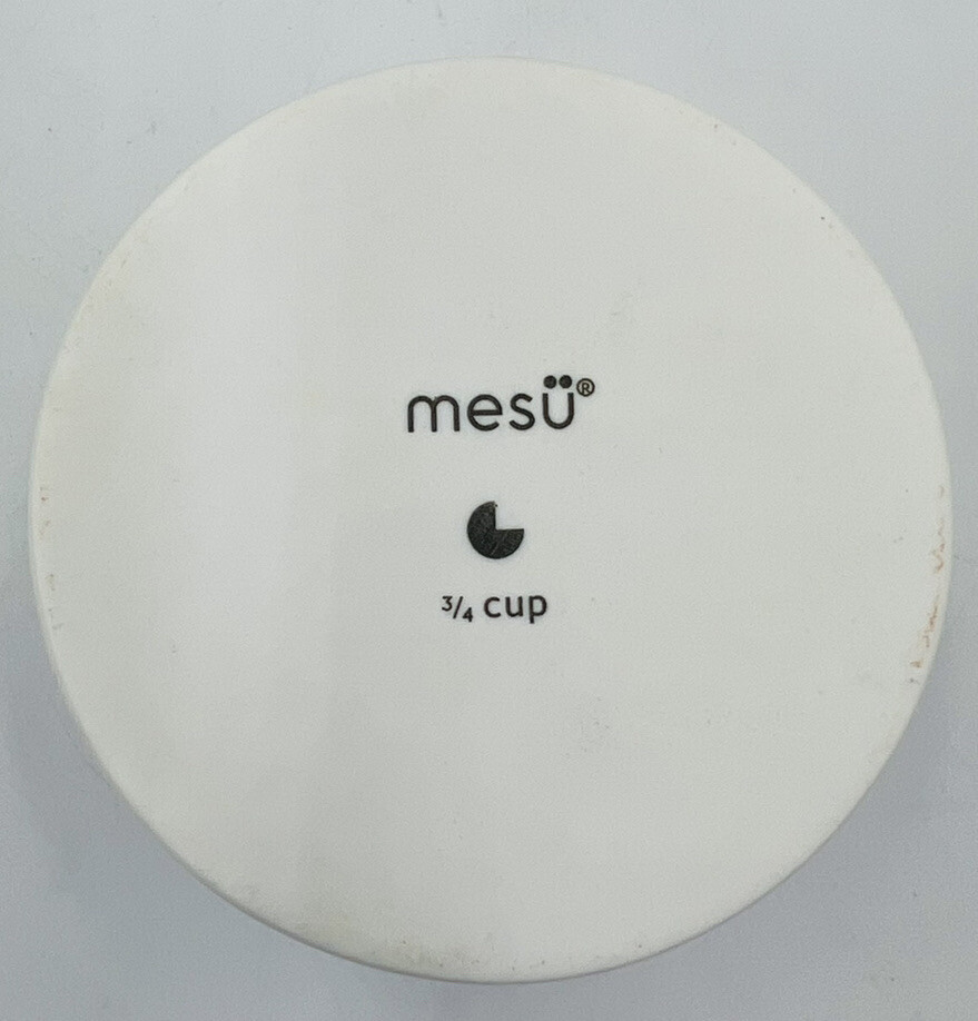 Mesu Measuring Bowl for Portion Control “3/4 Cup Replacement” For Your Set