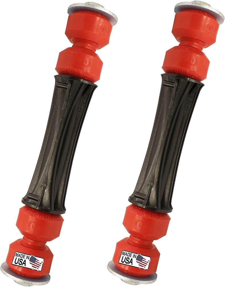 4PC Front Sway Bar Stabilizer Link Kit + CODE RED EXTREME Bushing Kit FITS Escal