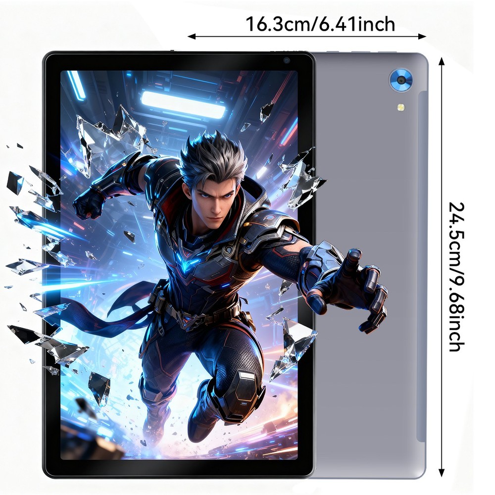 10.1" Android 15 Tablet Octa-core 24(4+24)GB RAM 128GB ROM IPS LCD Touchscreen
