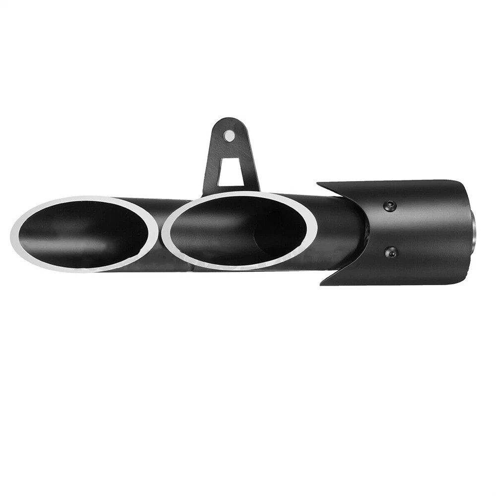 For Yamaha YZF R6 2006-2020 Full System Exhaust Tips Black/Silver Header Pipe