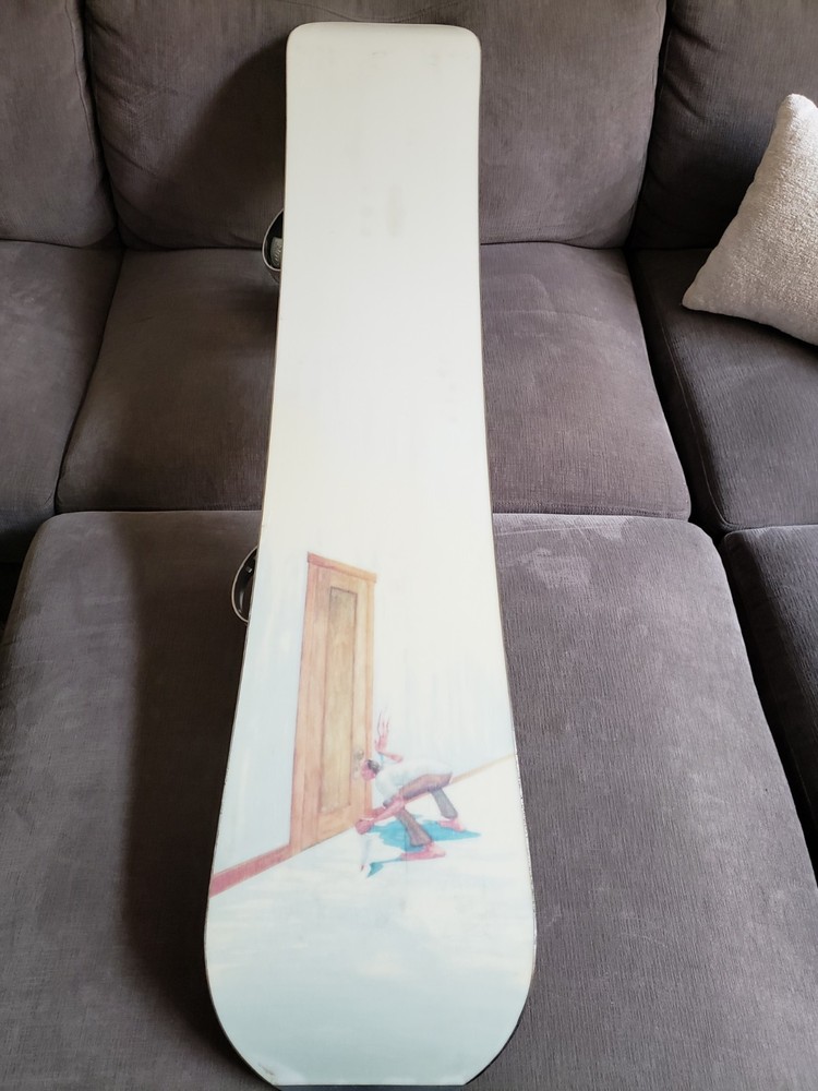 Vintage Joyride Snowboard Bobby Meeks With Raiden Blackhawk Bindings Size Large