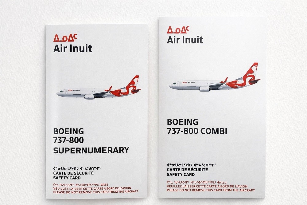 Safety Features Card - Boeing 737-800 (Combi & Supernumerary)