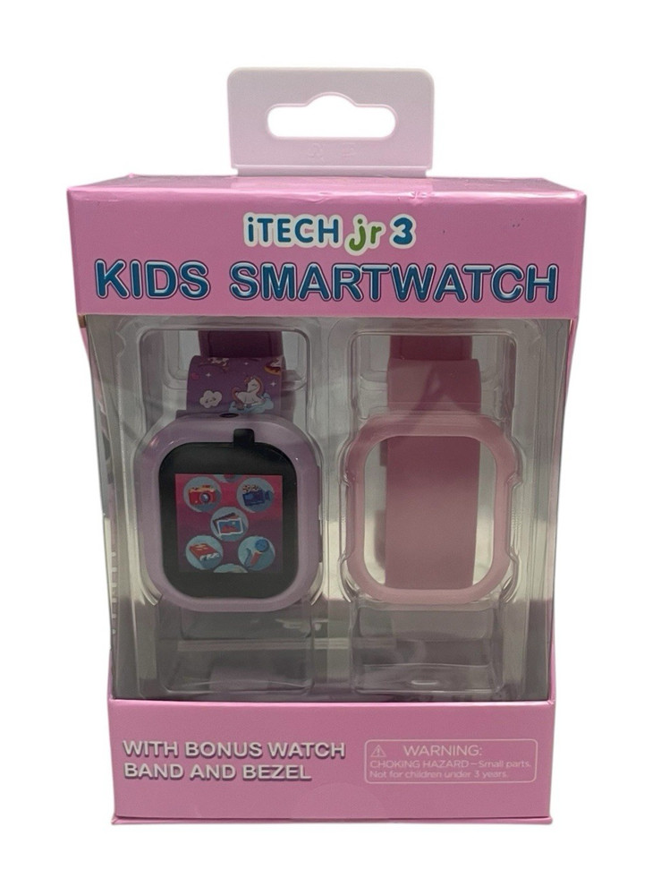 Itech Junior 3 Kids Bluetooth Enable Smartwatch Unicorn Interchangeable Straps
