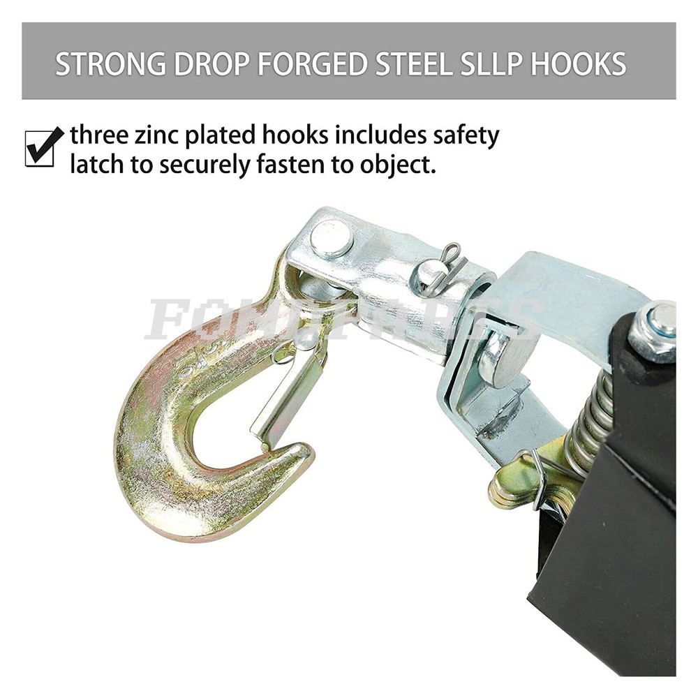 5 TON COMEALONG RATCHET HAND CABLE WINCH PULLER COME A LONG COME ALONG TOOL