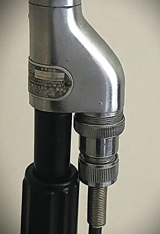 Rare 1940's Bogen "Fatboy" Model U10X Dynamic Microphone, 100% original, working