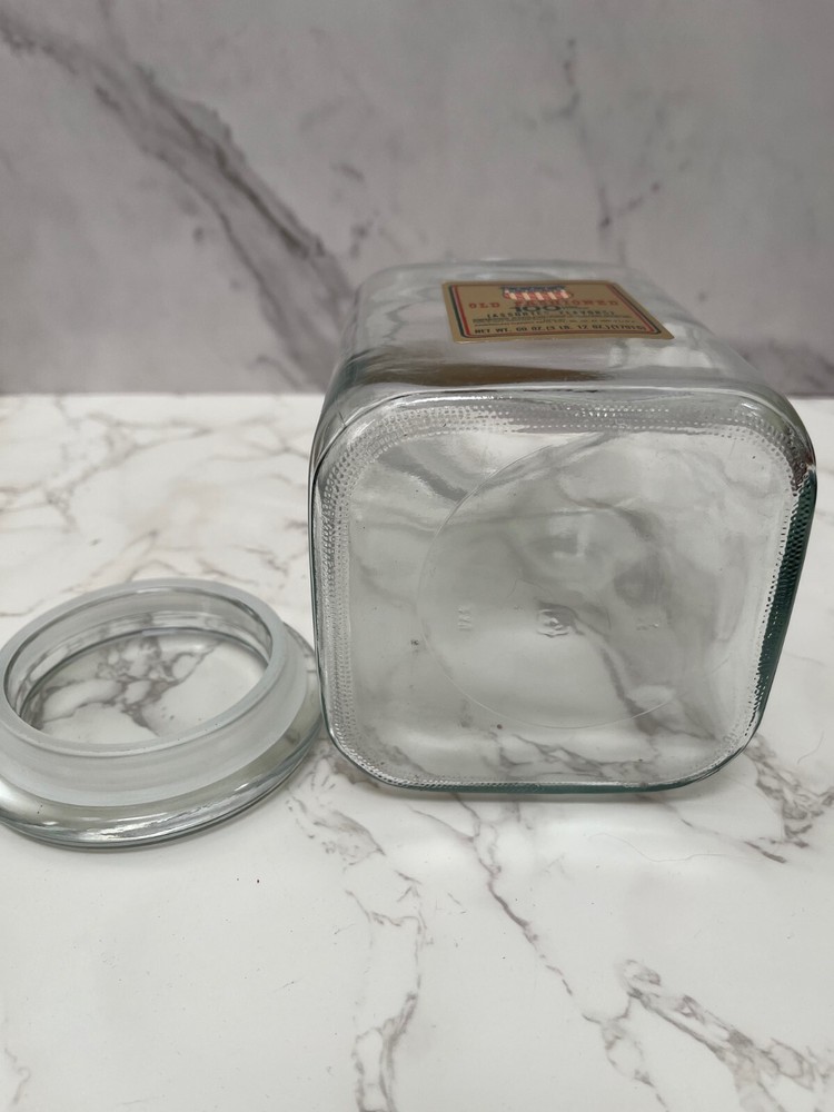 Vintage Candy Jar American's Old Fashioned Candy Sticks LARGE