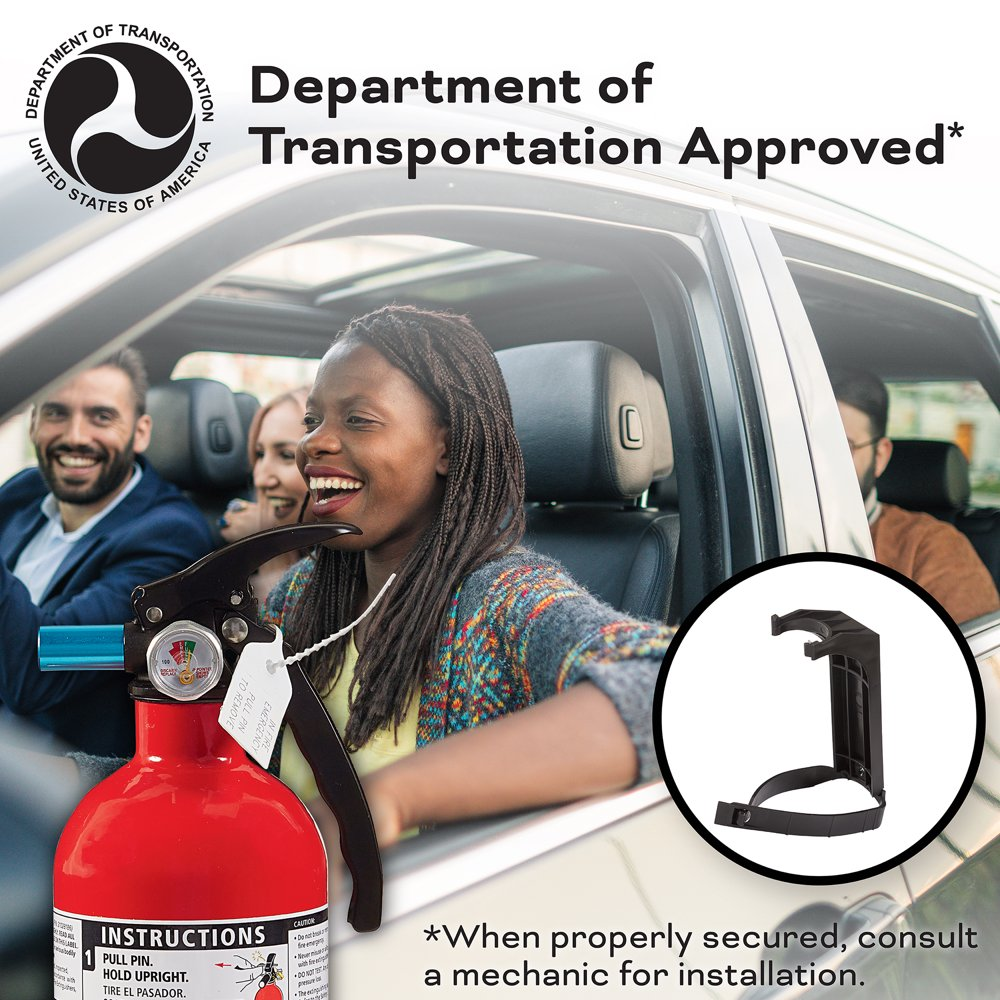 Auto Fire Extinguisher, UL Rated 5-B:C, Model KD61-5BC