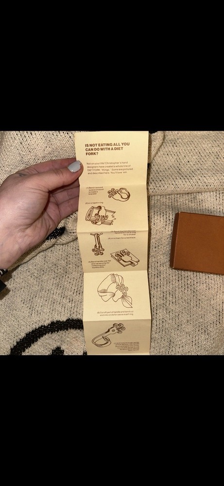 Lot 80: New 1977 The Diet Fork