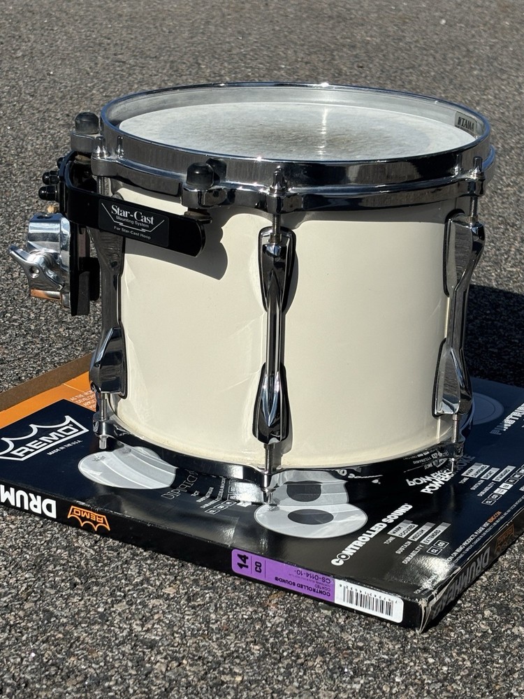 TAMA SUPERSTAR 10” White Rack Tom DRUM