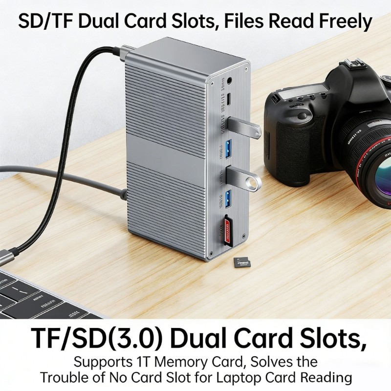 Efficient Transfer 13 In 1 Desktop Device With Strong Delivery Physical net And