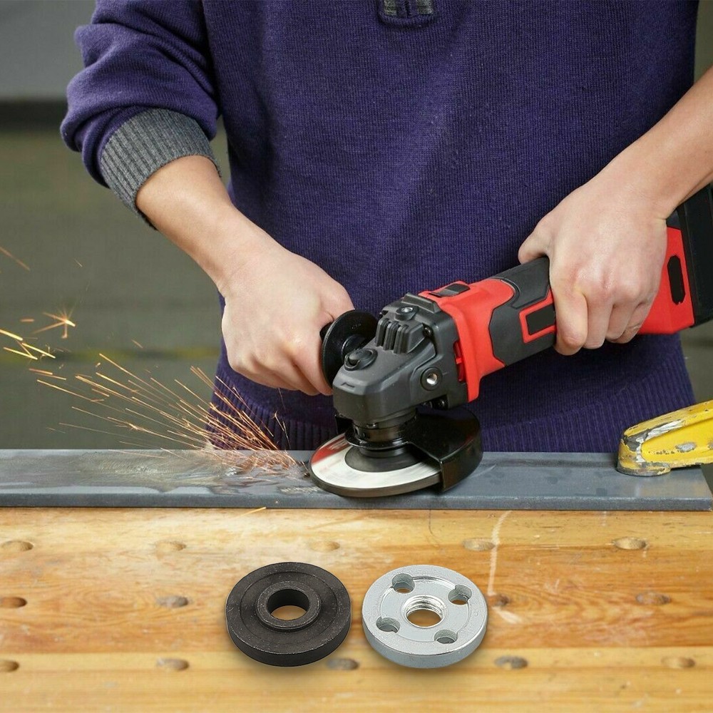 Sturdy Angle Grinder Metal Pressure Plate Set M10 Thread Easy Installation