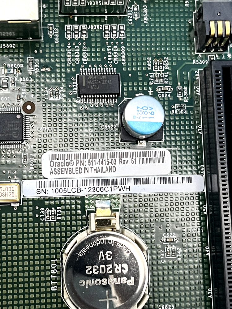 Sun T5120 4-core 1.2Ghz System board, 511-1415