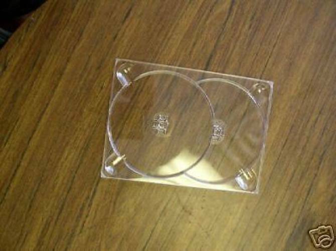 800 CLEAR DOUBLE DVD DIGITAL TRAY - SF20