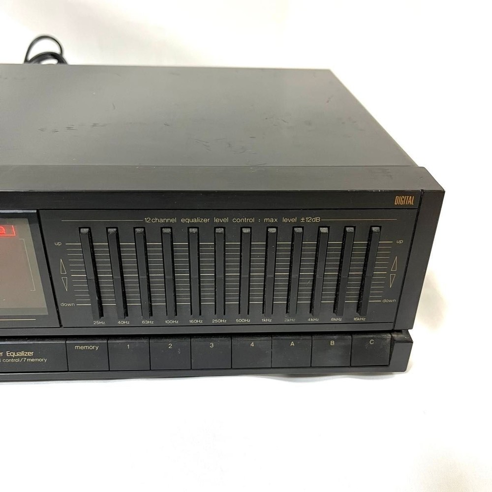 Technics SH-E7 Graphic Equalizer Vintage Hi-Fi Audio Component Used #OS0333
