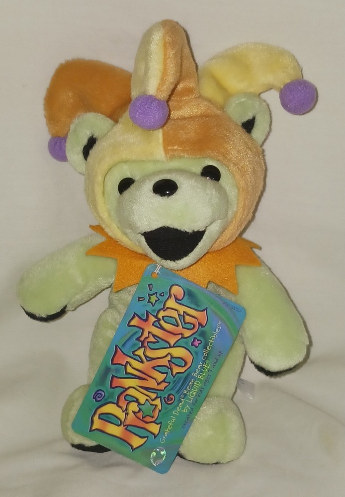 Grateful Dead Bean Bear Jester PRANKSTER 2002 Edition 9