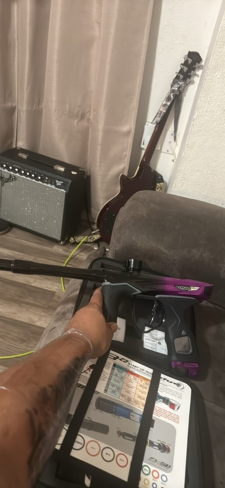 dye m3 plus Black Purple fade