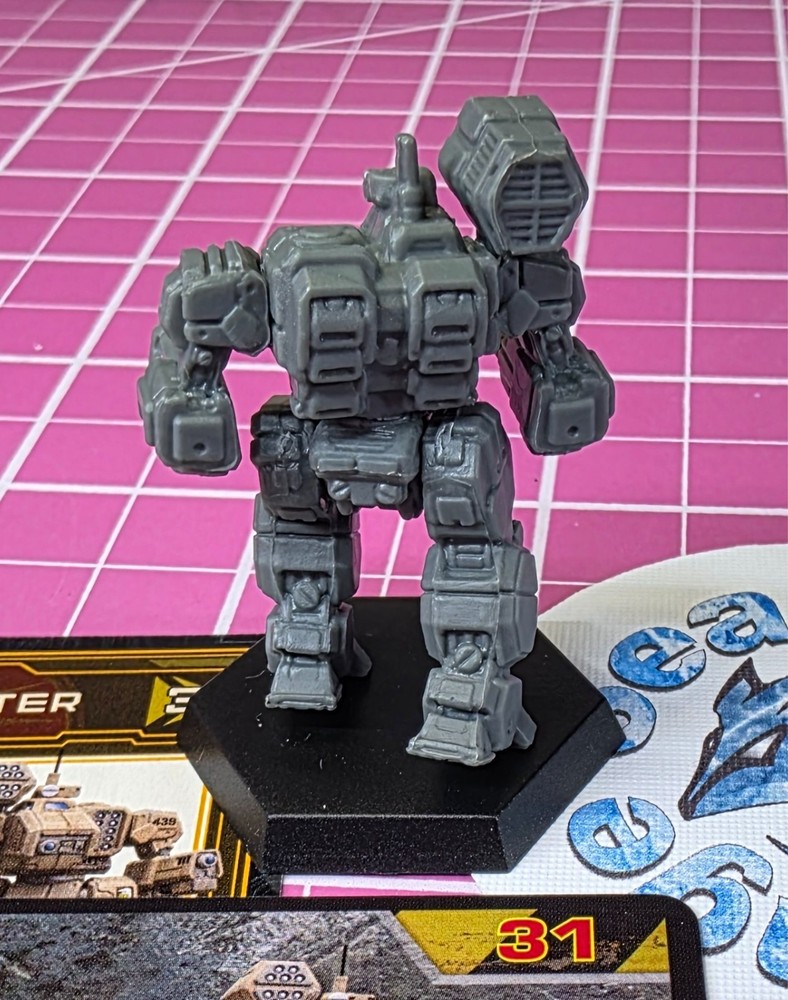BattleTech Hellspawn Mech -- Davion Cavalry Lance + Cards
