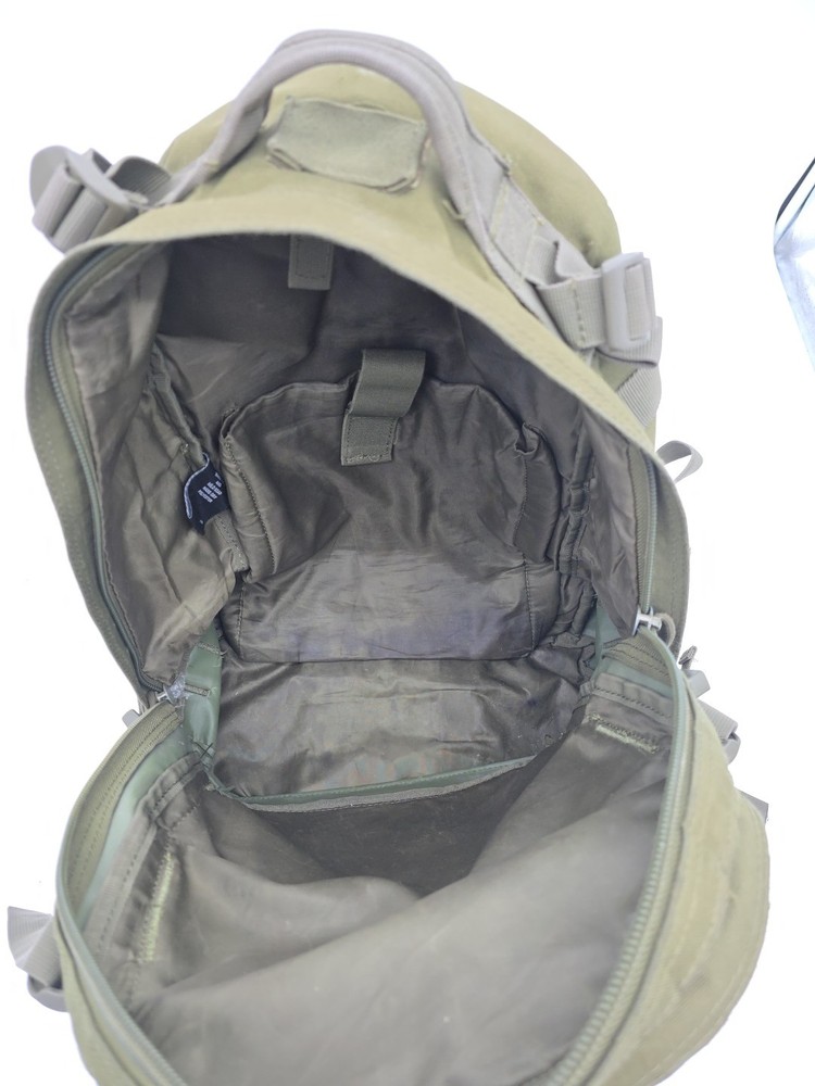 Highland Tactical Major Dark Green Heavy Duty Backpack MOLLE WEB HOOK-LOOP