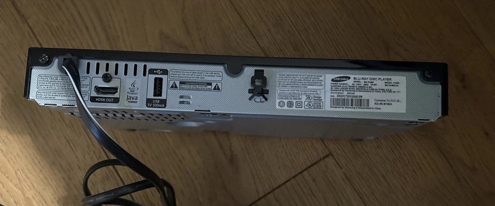Samsung BD-E5400 Blu-Ray DVD Player w/ Remote Tested HDMI Compact Black