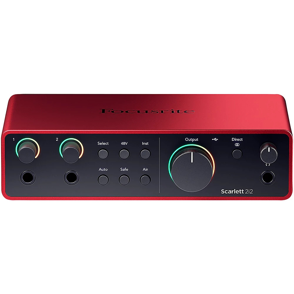 Focusrite Scarlett 2i2 Studio Pack (Gen 4)