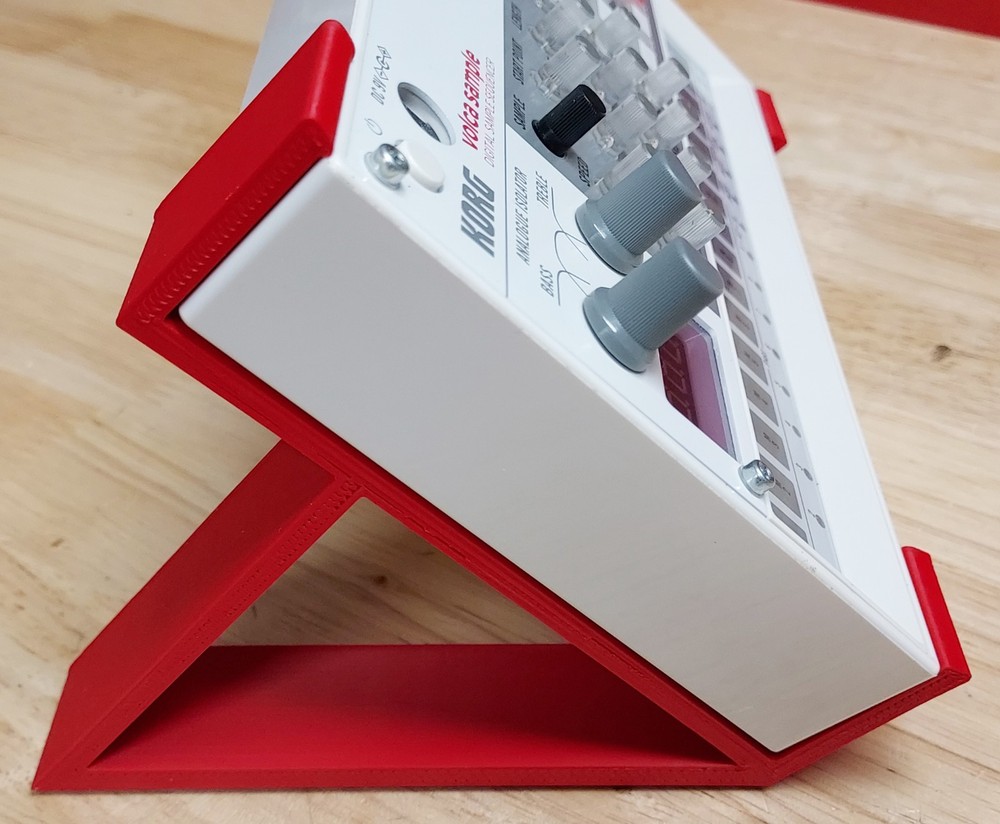 Korg Volca Sample Digital Sample Sequencer with Angled Desktop Stands