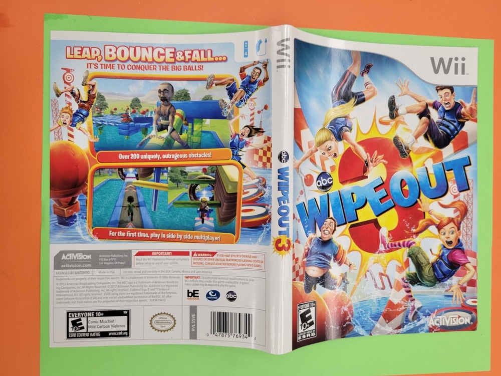 Wipeout 3 Wii Box Art