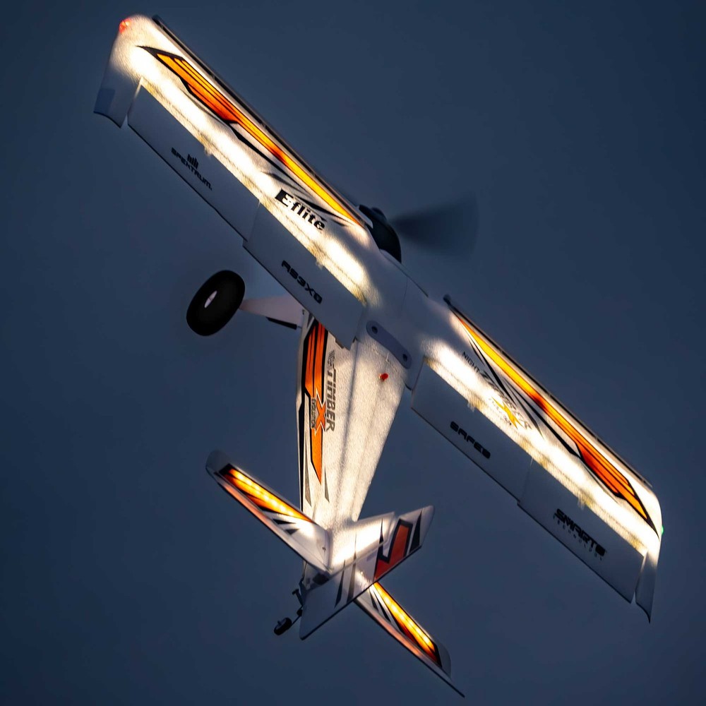 E-flite Night Timber X Evolution 1.2m BNF-Basic with AS3X and SAFE Select