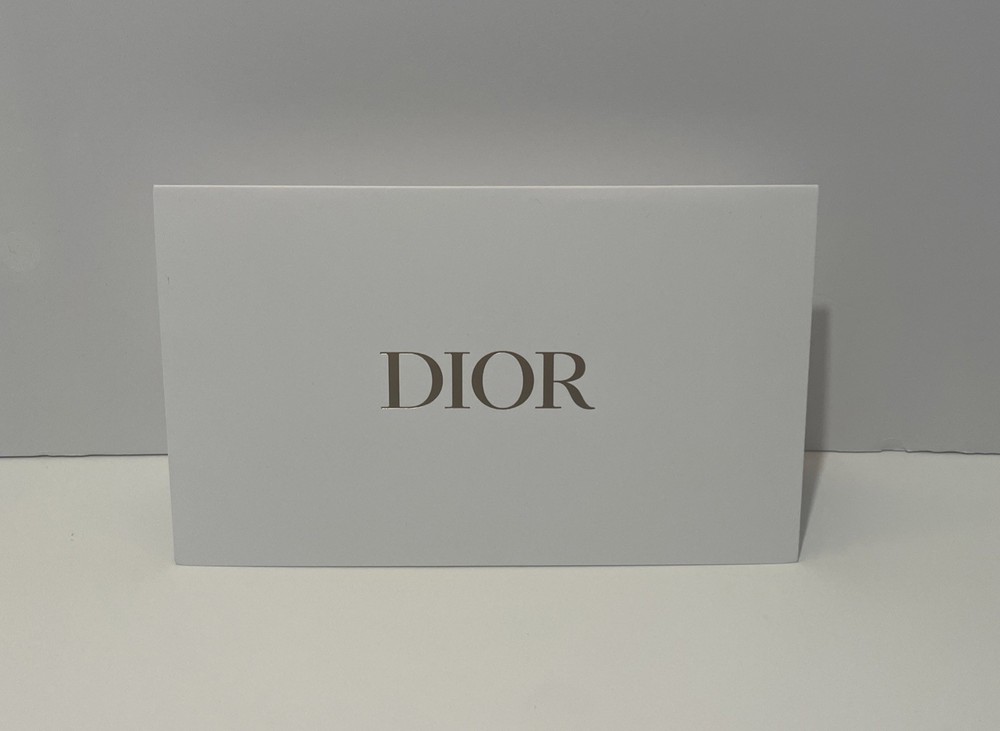 Authentic Dior White Gift Envelope 7”x 4.25”
