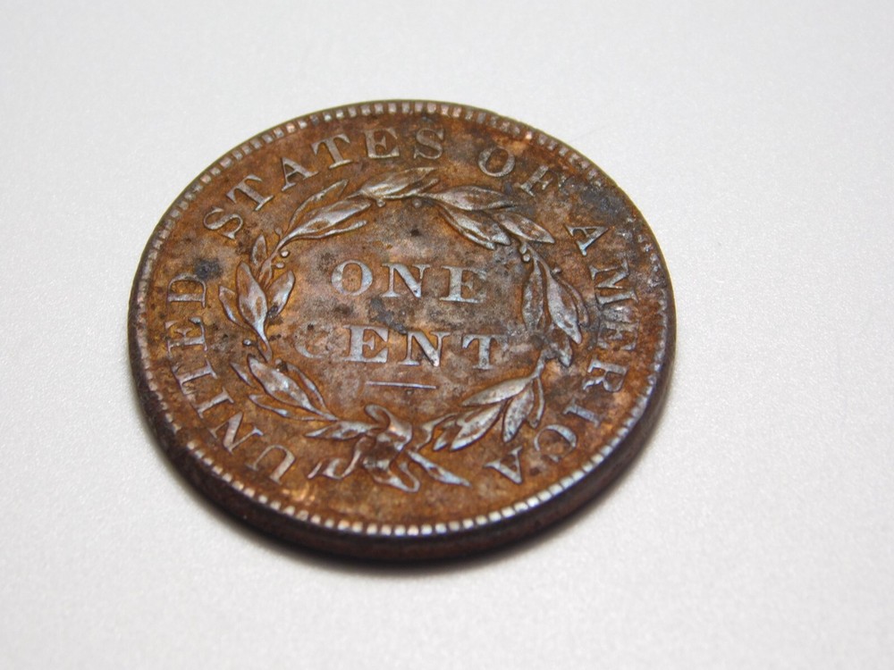 US COINS 1835 CORONET HEAD LARGE CENT