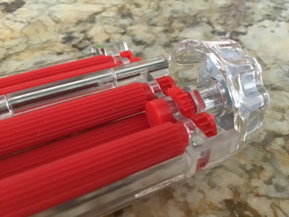Cigarette Rolling Machine, Modern NO MESS Easy to Use King Size!- Red Color