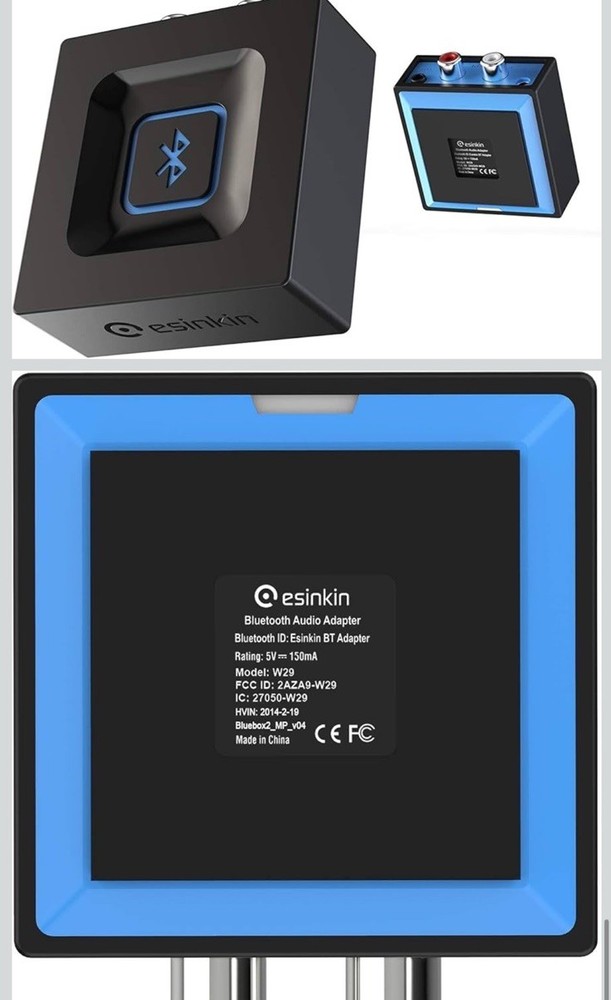 Wireless Bluetooth Audio Adapter for Music Streaming